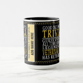 獣医おもしろいパーソナライズされた退職した退職した者 マグカップ (中央)