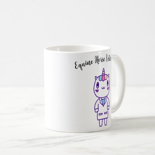 獣医おもしろいユーモア動物気に引用文 コーヒーマグカップ (正面右)