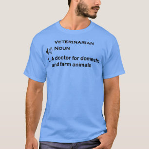 獣医おもしろい定義ギフト2 1 Tシャツ