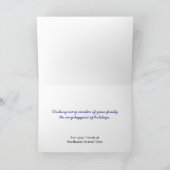 獣医からの休日カード シーズンカード (内部)