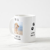 獣医かわいいペット写真ありがとう獣医 コーヒーマグカップ (正面左)