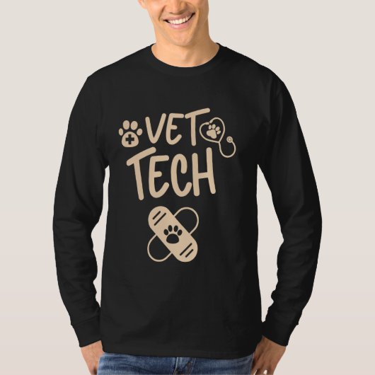 獣医かわいい獣医テクニシャンクリニックPet Ani Tシャツ (正面)