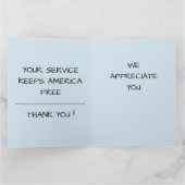 獣医さん サンキューカード (内部)