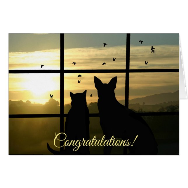 獣医になってくれたお祝い。 (正面横)