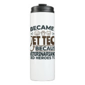 獣医にもヒーローが必要なため獣医が技術を学ぶ タンブラー (正面)