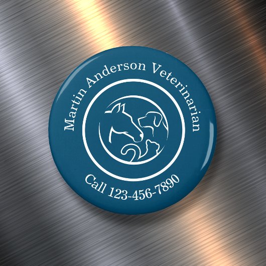 獣医による顧客プロモーションビジネス磁石 マグネット