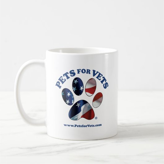 獣医のためのペット コーヒーマグカップ (左)