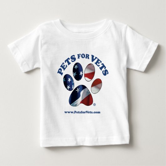 獣医のためのペット ベビーTシャツ (正面)