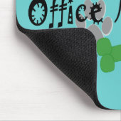 獣医のオフィスマネージャー マウスパッド (コーナー)