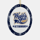獣医のギフトのオーナメント セラミックオーナメント (右)