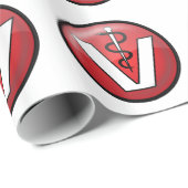 獣医のシンボル ラッピングペーパー (ロールコーナー)