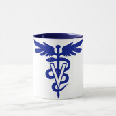 獣医のロゴ4 マグカップ (中央)