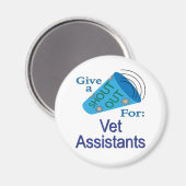 獣医の助手に大声で言う マグネット (正面/裏面)