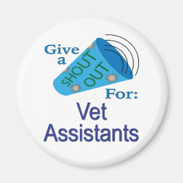 獣医の助手に大声で言う マグネット