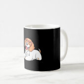 獣医の医療受付係 コーヒーマグカップ (正面右)