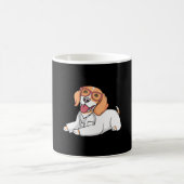 獣医の医療受付係 コーヒーマグカップ (中央)