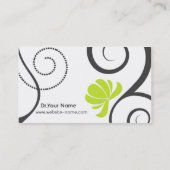 獣医の名刺 名刺 (裏面)