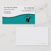 獣医の名刺 名刺 (正面/裏面)