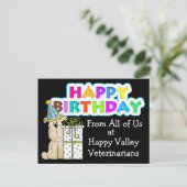 獣医の場合 – SRF ポストカード (スタンド正面)