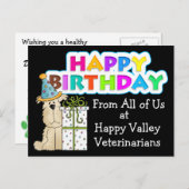 獣医の場合 – SRF ポストカード (正面/裏面)