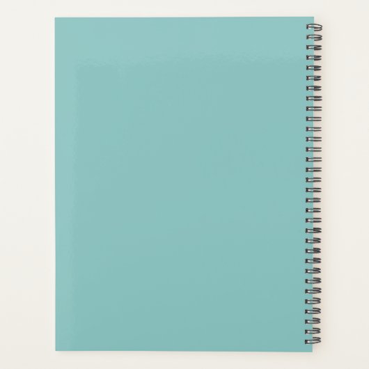 獣医の女性獣医ガールアニマルドクターブルー プランナー手帳 (裏面)