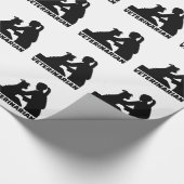 獣医の女性 ラッピングペーパー (角)