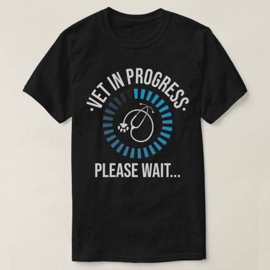 獣医の学生 Tシャツ (デザイン正面)