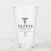 獣医の専門の卒業|の退職 タンブラーグラス (正面)