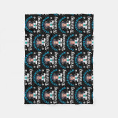 獣医の将来の獣医の養成に携わる獣医 フリースブランケット (正面)