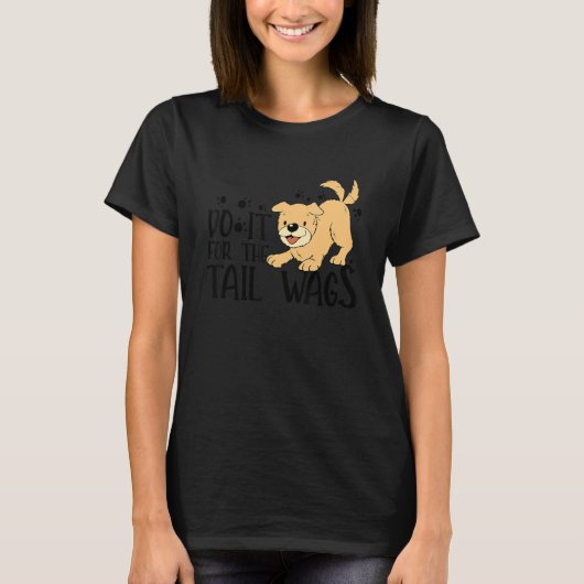 獣医の尻尾に代わる Tシャツ (正面)