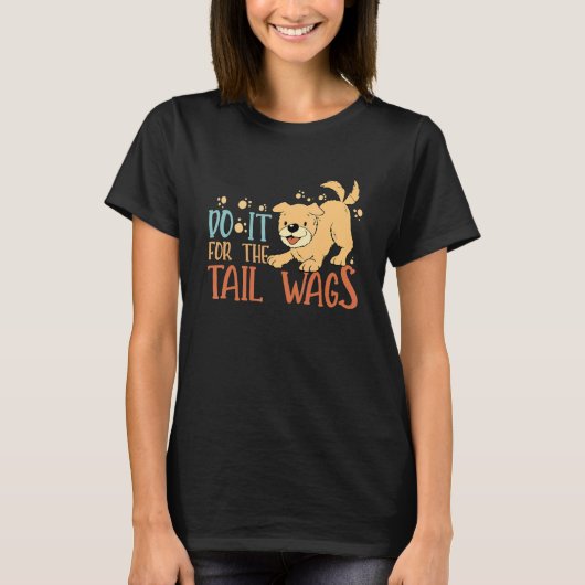 獣医の尻尾に代わる Tシャツ (正面)