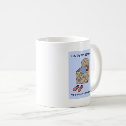 獣医の幸せな退職 コーヒーマグカップ (正面右)