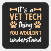 獣医の技術だ スクエアシール (正面)