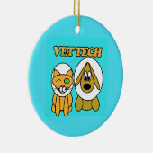 獣医の技術のオーナメント セラミックオーナメント (右)