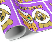 獣医の技術のギフト用包装紙のecollar相棒のデザイン ラッピングペーパー (ロールコーナー)