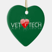 獣医の技術のクリスマスのオーナメント セラミックオーナメント (右)