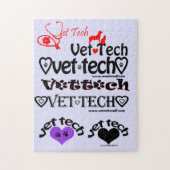 獣医の技術のパズルのギフト ジグソーパズル (縦)