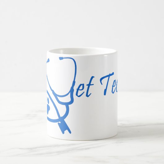 獣医の技術のマグ コーヒーマグカップ (中央)