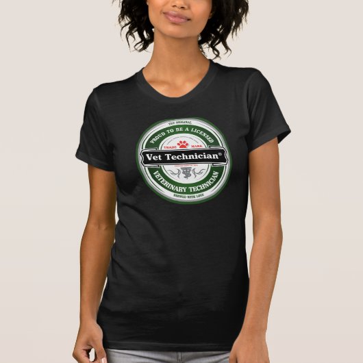 獣医の技術の金曜の夜のデザイン Tシャツ (正面)