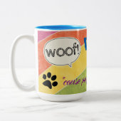 獣医の技術 ツートーンマグカップ (左)