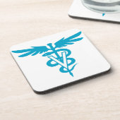 獣医の技術-獣医の記号 コースター (左側)