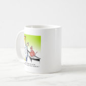 獣医の漫画9480 コーヒーマグカップ (正面左)