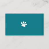 獣医の犬のポーのHL名刺 名刺 (正面)