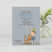 獣医の猫の卒業招待状 招待状 (スタンド正面)