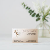 獣医の獣医の名刺 名刺 (スタンド正面)