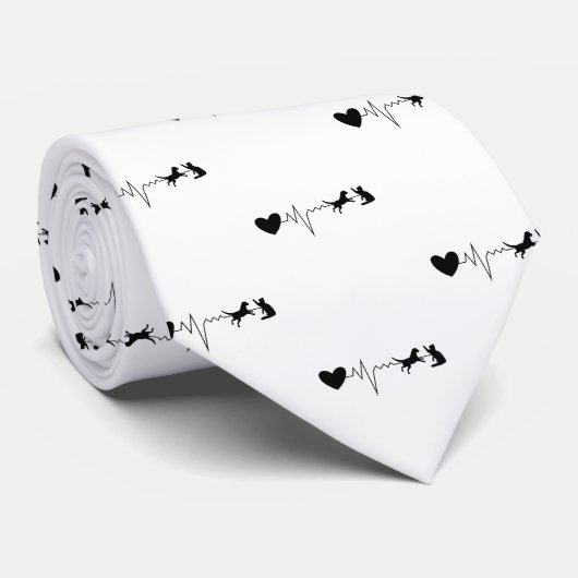 獣医の獣医の心拍の脈拍 ネクタイ (ロール)