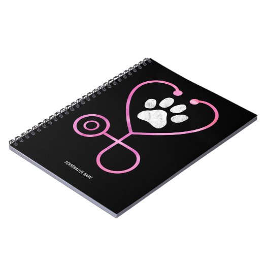 獣医の獣医をカスタマイズする ノートブック (左側)