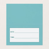 獣医の男性と動物 – 顧客アポイントメント 名刺 (内部フラット)