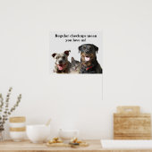 獣医はあなたのペットを愛する健康診断のポスター ポスター (キッチン)