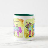 獣医はクールです ツートーンマグカップ (中央)